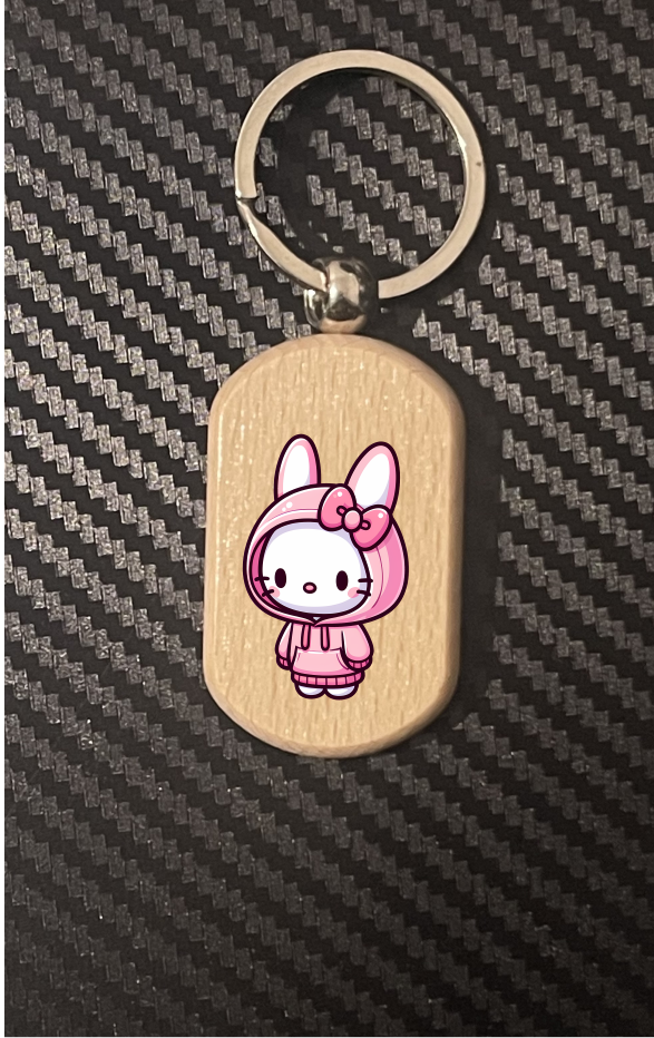 Bunny_Hello_Kitty Hello Kitty keyring