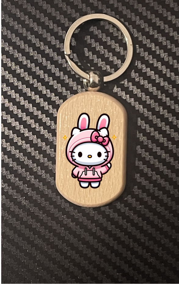 Bunny_Hello_Kitty Hello Kitty keyring