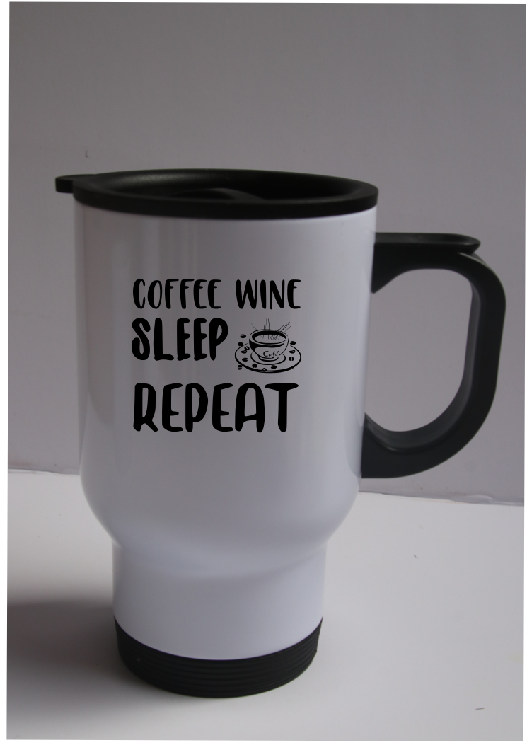 Coffee wine sleep