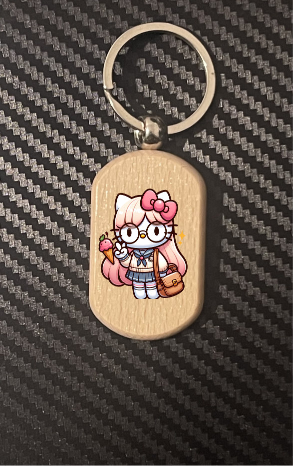 Uniform Hello Kitty 1-11 keyrings