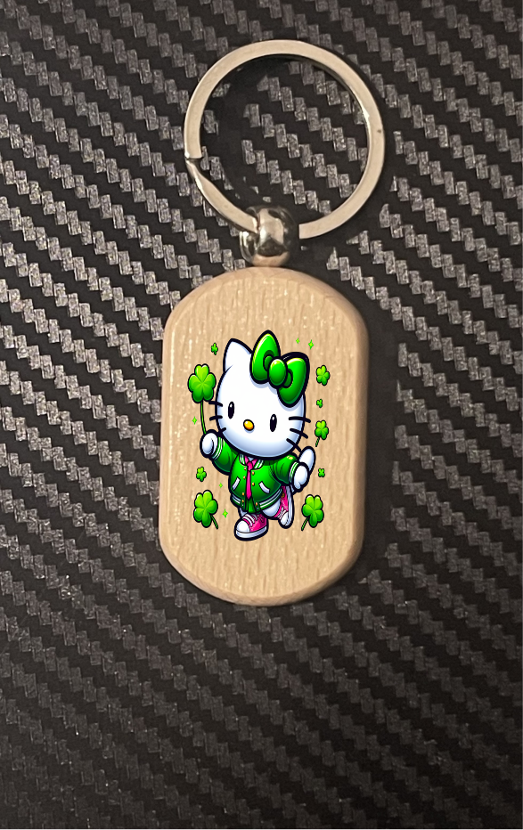 Patrick day Hello Kitty 1-5 keyrings