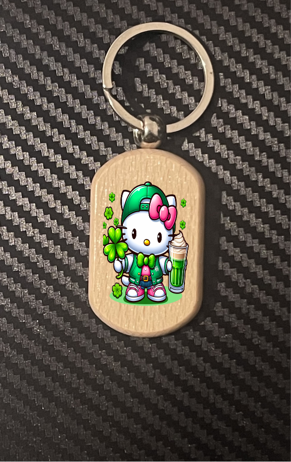 Patrick day Hello Kitty 1-5 keyrings
