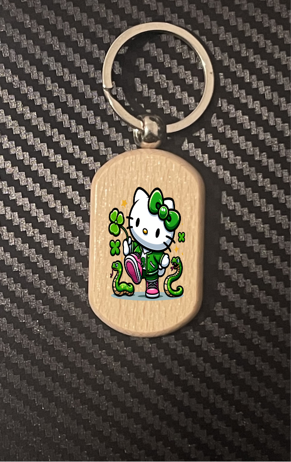 Patrick day Hello Kitty 1-5 keyrings