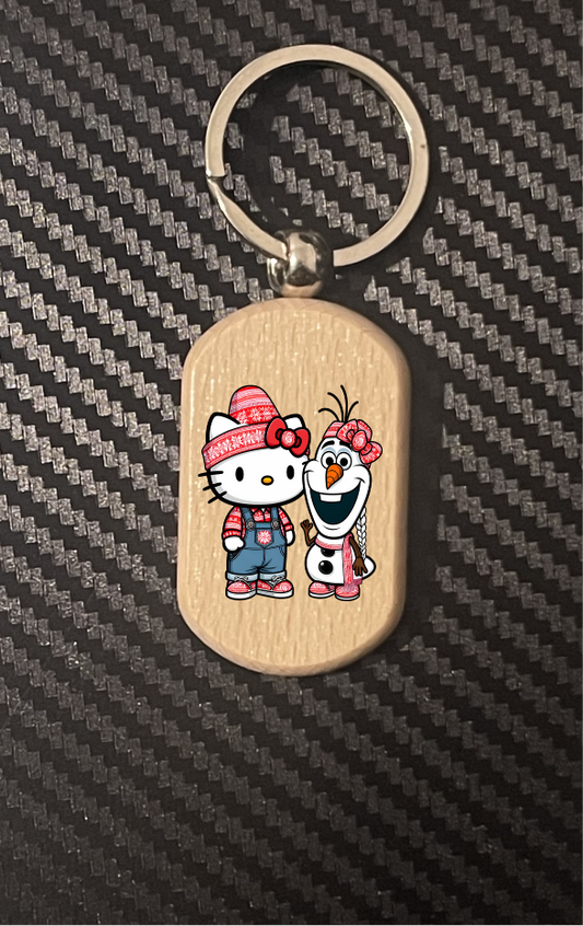 Chicano Hello Kitty 1-11 keyrings