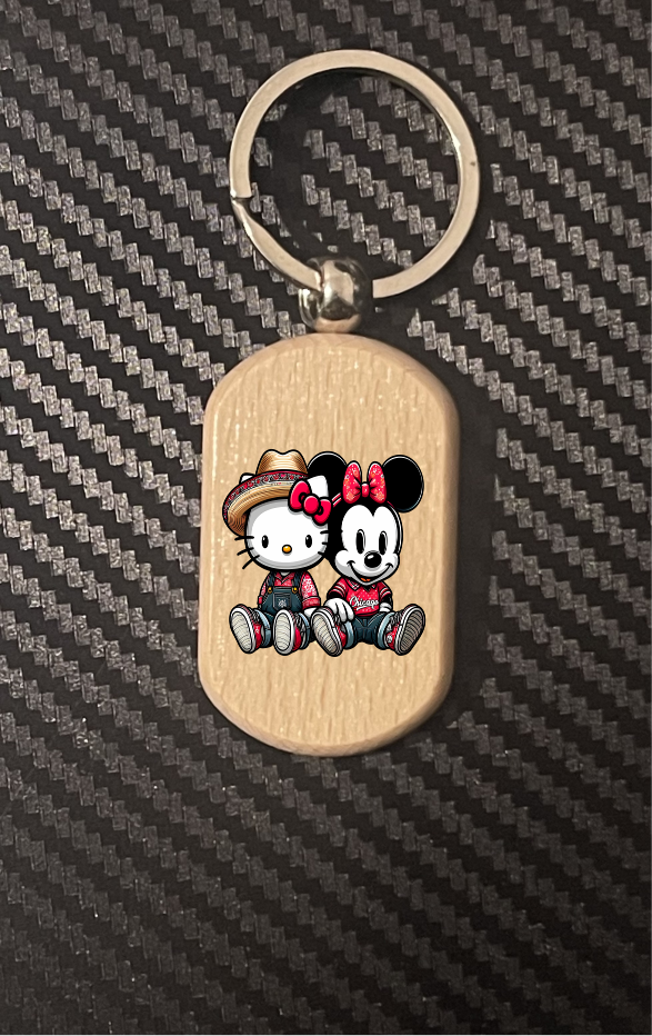 Chicano Hello Kitty 1-11 keyrings