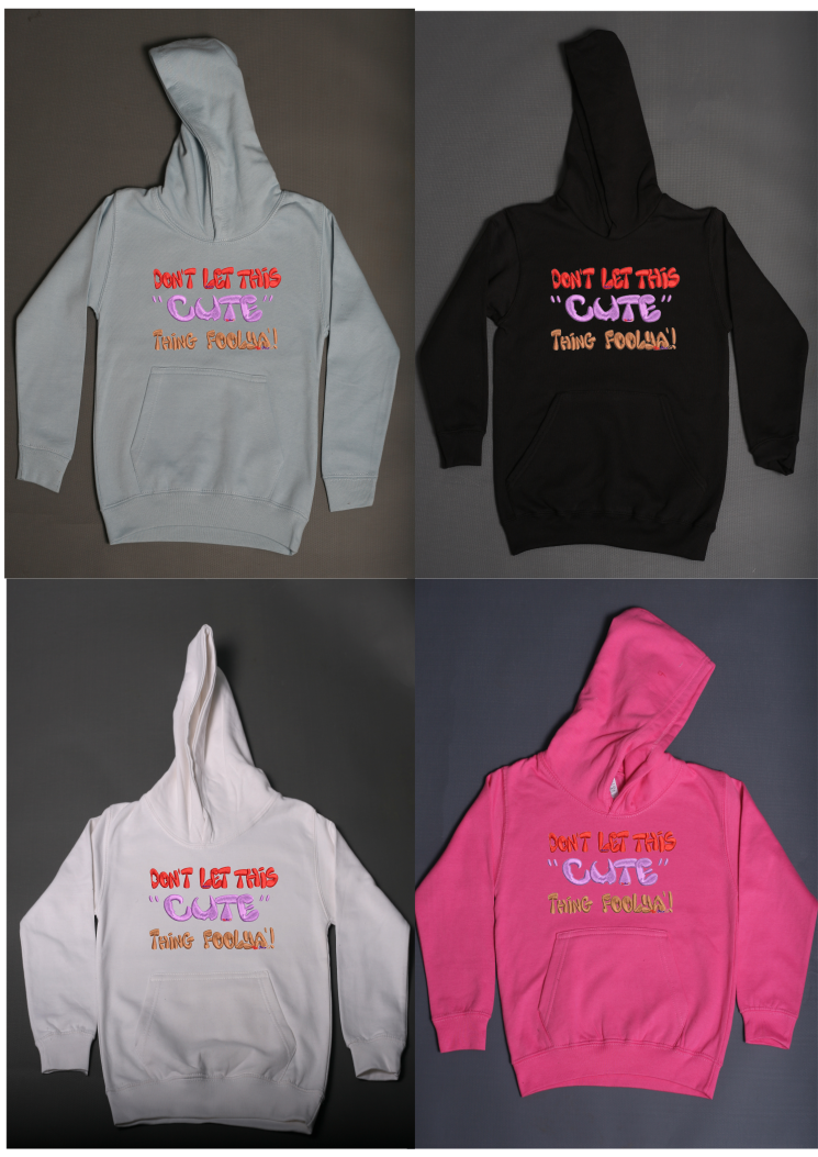 Don't let this Cute Thing-Fool-Yawt ,kids hoodie