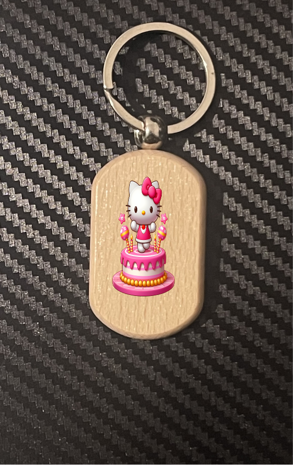 Happy birthday Hello Kitty 1-11 keyrings