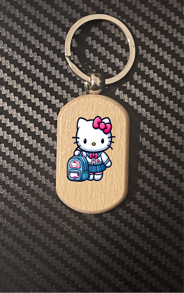 Uniform Hello Kitty 1-11 keyrings