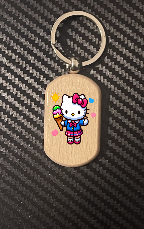 Uniform Hello Kitty 1-11 keyrings