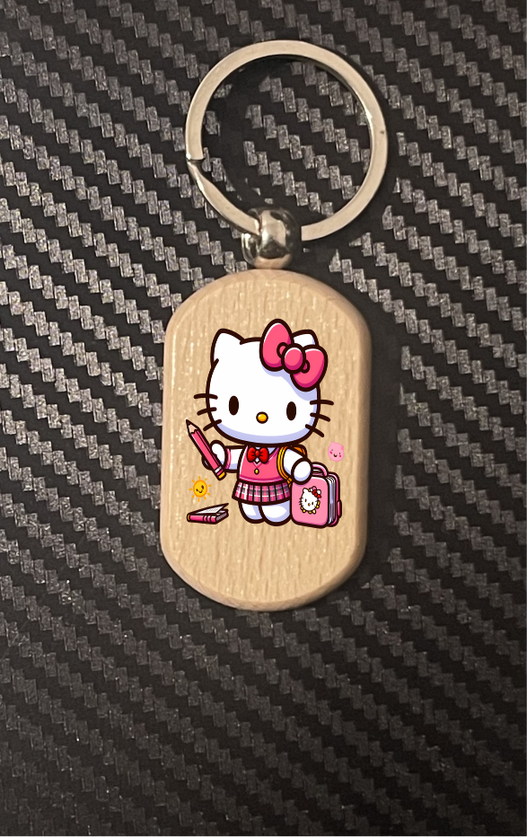Uniform Hello Kitty 1-11 keyrings