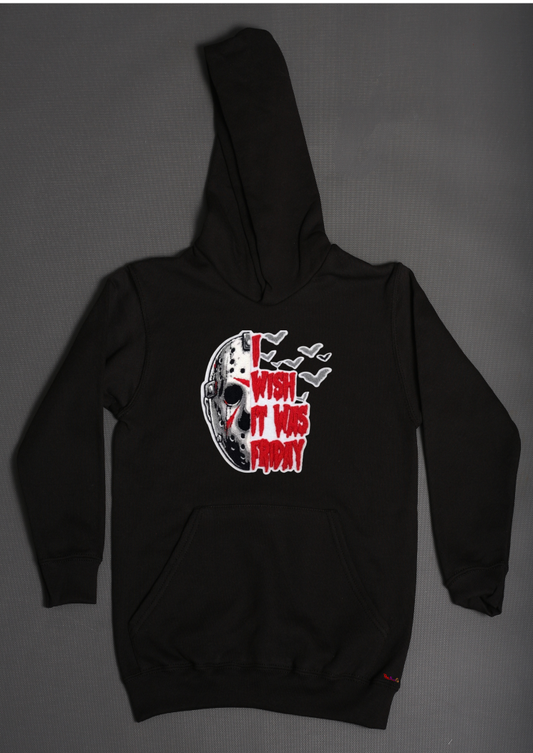 I wish it was friday, halloween shirt & hoodie