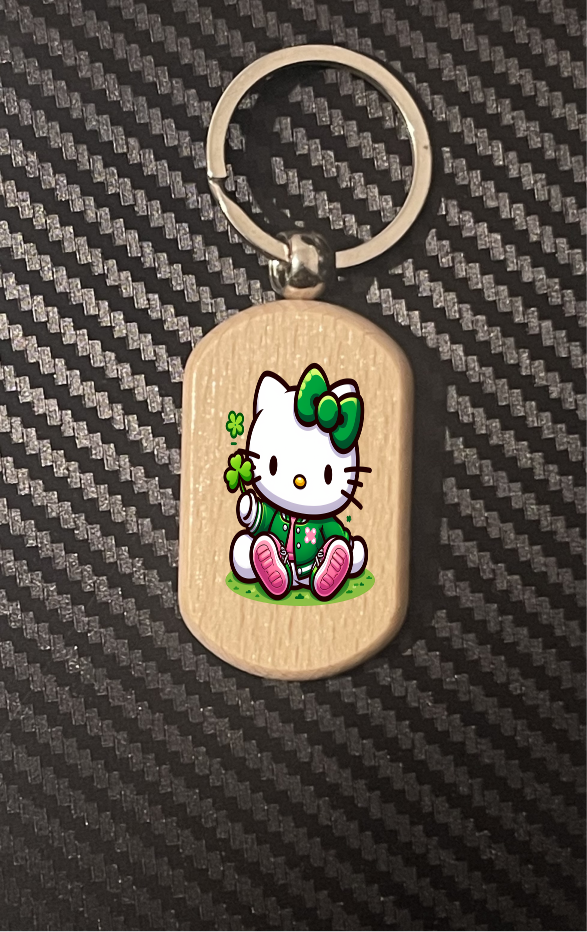 Patrick day Hello Kitty 1-5 keyrings