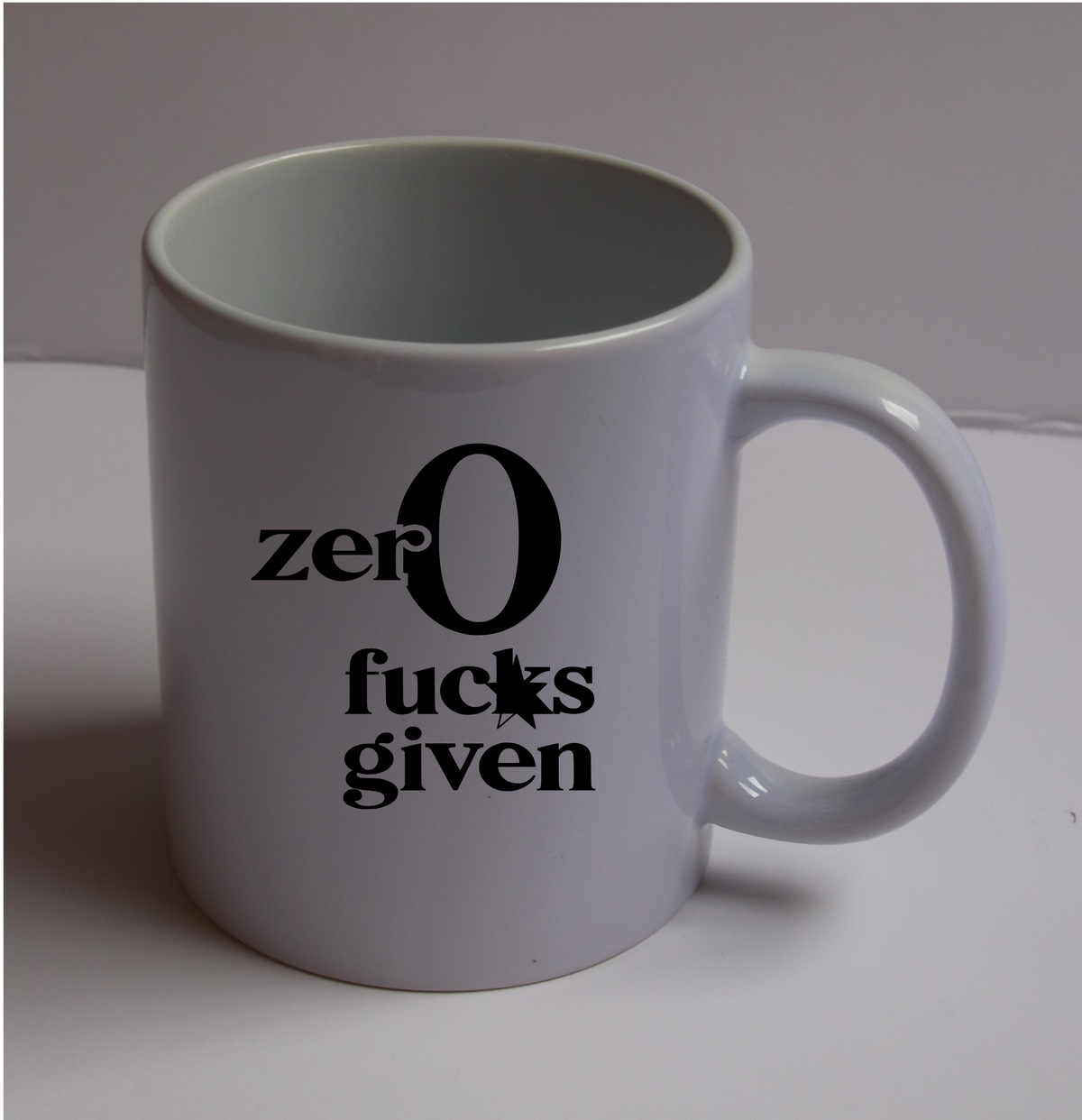 ZERO FUCKS GIVEN  cups