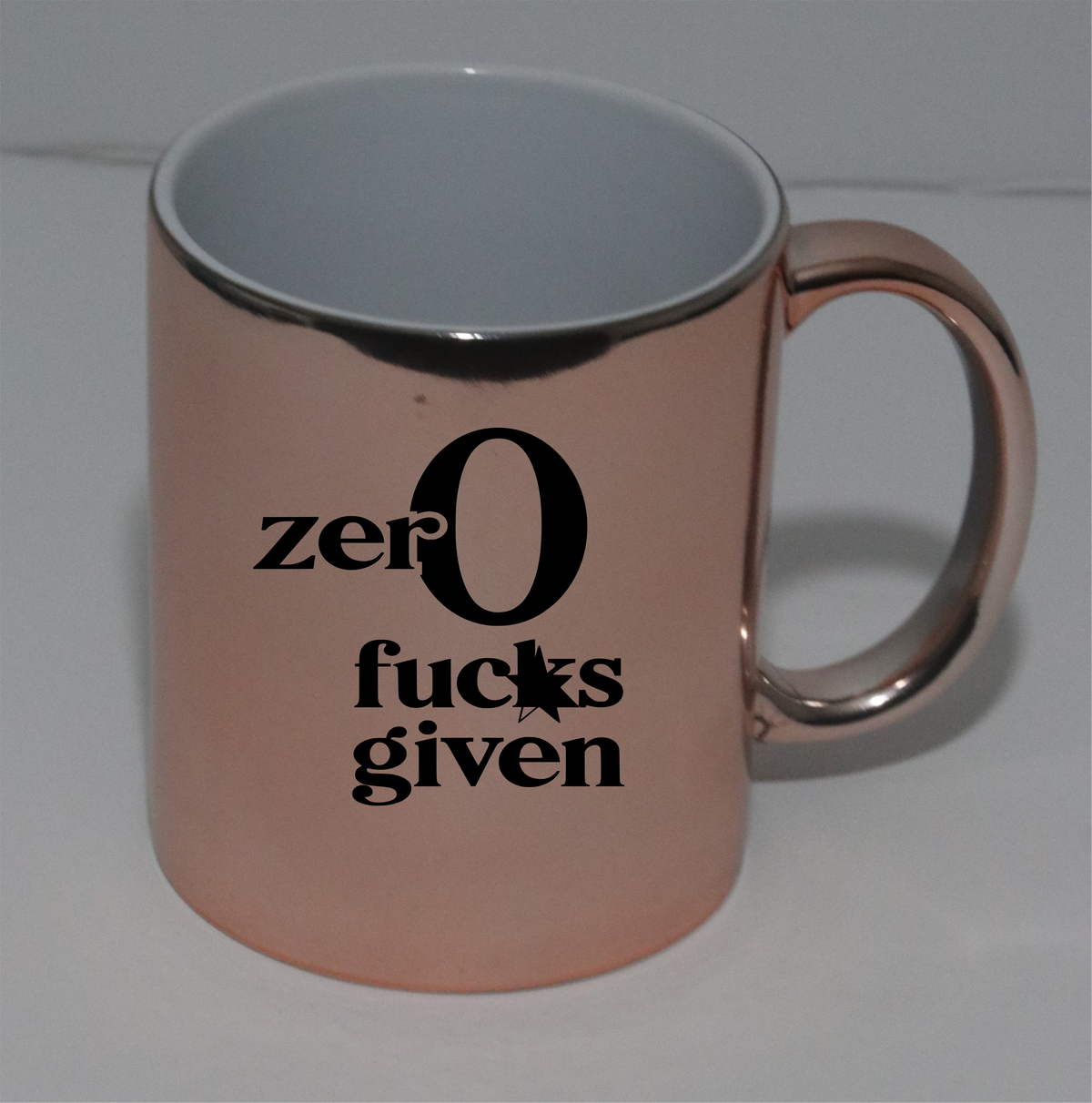 ZERO FUCKS GIVEN  cups